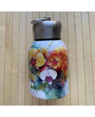 Сталева термочашка Орхідеї 295 мл Сталева термочашка Орхідеї 295 мл
