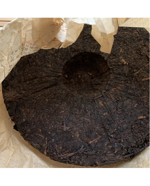Шу пуер Yunnan Meng He Cha Chang 2008 року 357 г Шу пуер Yunnan Meng He Cha Chang 2008 року 357 г